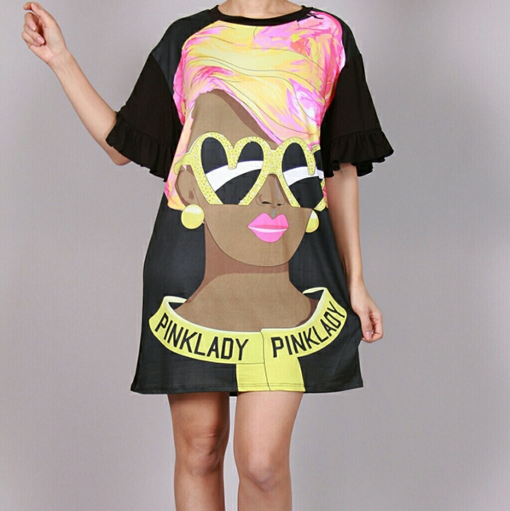 💥SALE!💥Popular Graphic oversize dress!!!
